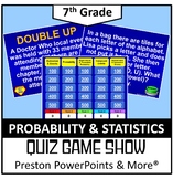 (7th) Quiz Show Game Probability and Statistics in a Power