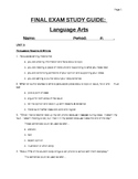 7th grade Language Arts final exam study guide