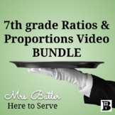 7th grade Ratio and Proportions Video BUNDLE