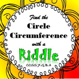Finding Circumference of a Circle RIDDLE Puzzle Activity I