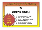 7x Table - WHOPPER BUNDLE - Workbook, Worksheets, Puzzles,