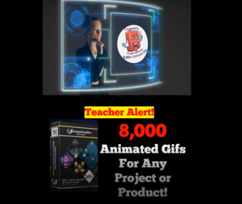 Preview of 8,000 plus ANIMATED GRAPHICS - GIFS - for TPT Sellers / Teachers