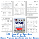 8.5G - Identifying Functions - Notes, Practice Questions, 