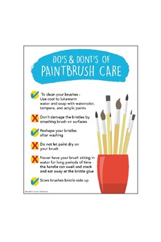 Dos and Don'ts of Storing Paint Brushes