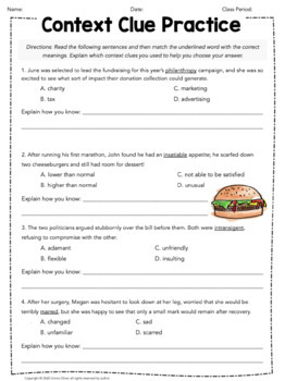 ela skills reading comprehension writing distance learning 8 9th