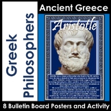8 A4 Bulletin Board Posters and Crossword Puzzle - Greek P