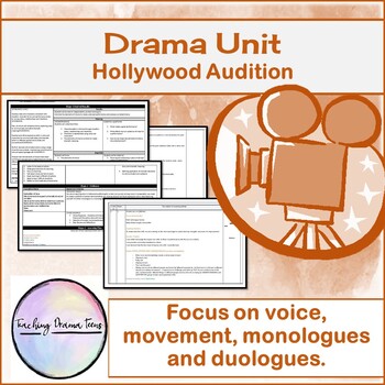 Preview of 8 Drama Unit - Hollywood Audition