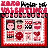 8 EDITABLE + 8 Non Editable XOXO Valentine’s Day Posters | 24