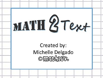 Preview of 8.EE.C.7 - Math 2 Text Writing Prompt #2