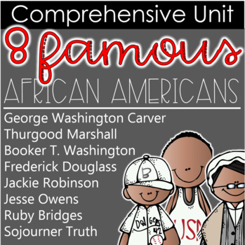 Preview of 8 Famous African Americans Unit