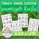 8 French Outdoor Education Scavenger Hunts! Print and Play!