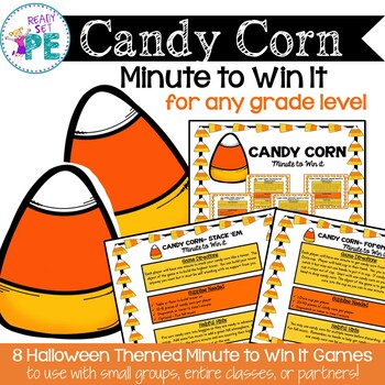 Thanksgiving Minute to Win It Games Printable for Group, Kids