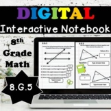 8.G.5 Interactive Notebook: Angles of Triangles & Parallel Lines