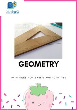 Preview of Geometry - Exciting printables with activities, worksheets -Interactive Learning