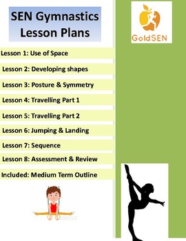 Preview of Special Needs Gymnastics Lesson Plans