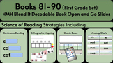 8. HMH Blend It Books Science of Reading Slides Books 81-90