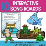 10 Interactive Song Boards for Preschool Language