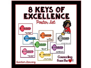 Preview of 8 Keys of Excellence Poster Set