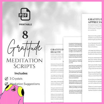 Preview of 8 Keys to Inner Peace: Guided Gratitude Meditation Scripts for All Levels