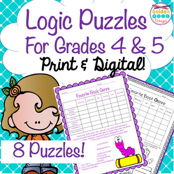 beginner logic puzzle teaching resources teachers pay teachers