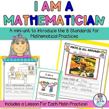 Preview of 8 Math Practices | Mathematician Unit