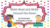 8 Math Read and Write Around the Rooms
