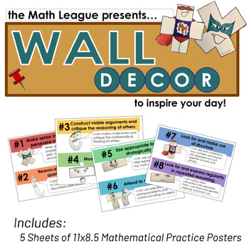Preview of 8 Mathematical Practices Posters