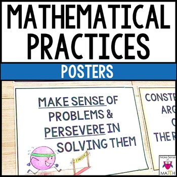 Preview of 8 Mathematical Practices Posters for the Common Core Math Standards | Math Decor