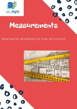Preview of Measurements - Interactive and Distance Learning compatible printable