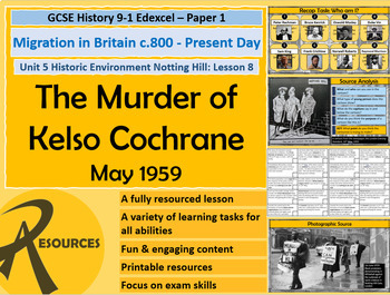 8. Migration: Notting Hill - Murder of Kelso Cochrane (GCSE History ...