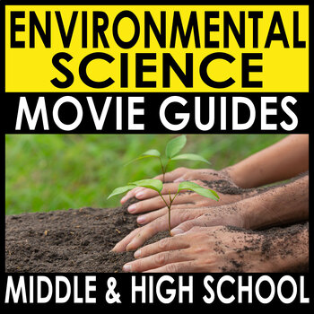 Preview of 9 Movie Guide BUNDLE + Answers - Environmental Science - Sub Plans ( 30% OFF)