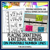 Place Square Root Approximations on a Number Line