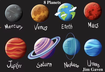 the 8 planets in order from the sun