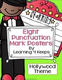 8 Punctuation Posters (Hollywood Theme)