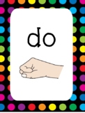 8 Rainbow Polka Dot Solfege Kodaly Hand Signs Classroom Po