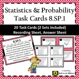8.SP.1 Task Cards, Constructing & Interpreting Scatterplots
