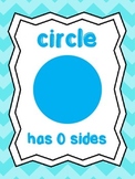 8 Shapes Posters Anchor Charts for your Math Classroom. Pr