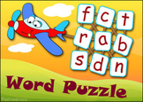 'WORD PUZZLES' - Eight Short Vowel 'Boggle' Like Word Games