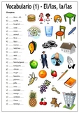 85 Spanish Worksheets for Beginners - Hojas de ejercicios 