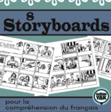 Storyboards for French Reading Comprehension