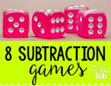 8 Subtraction Games for Partners, Small Groups and Whole Group