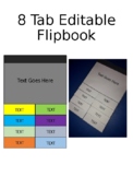 8 Tab Editable Flipbook