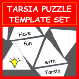 Tarsia Puzzle TEMPLATES | 8 Editable Templates