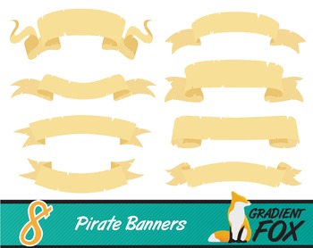 Preview of 8 Torn Pirate Banners