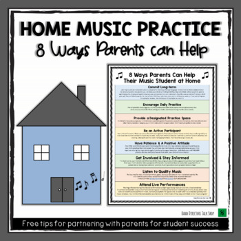 Preview of 8 Ways Parents Can Help Their Music Student at Home