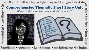 Preview of 8 Week Short Story Unit: Elements of Fiction & Higher Order Thinking Skills