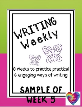 Preview of 8 Weeks of Writing (Week 5 FREE SAMPLE)