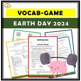 Vocabulary games : Earth Day 2024- word maze - word search