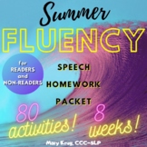 80-Activity Summer FLUENCY Homework Packet