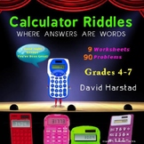 Fun Math Activities: 90 Calculator Riddles